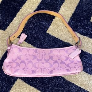 Pink Coach bag